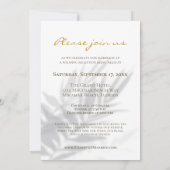 Tropische palmen, orchidee, Shadows Beach Net getr Kaart (Achterkant)