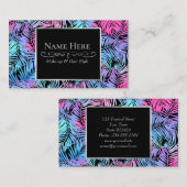Tropische palmen visitekaartje (Voorkant / Achterkant)