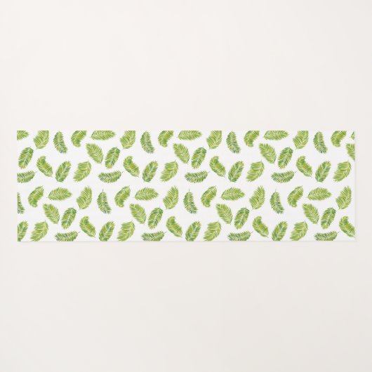 Tropische palmen yogamat (Achterkant (horizontaal))