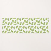 Tropische palmen yogamat (Voorkant (horizontaal))