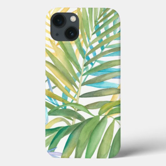 Tropische palmenbladeren Case-Mate iPhone case (Achterkant)