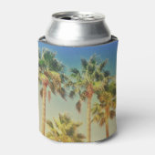 Tropische  palmfoto blikjeskoeler (Blikje Voorkant)