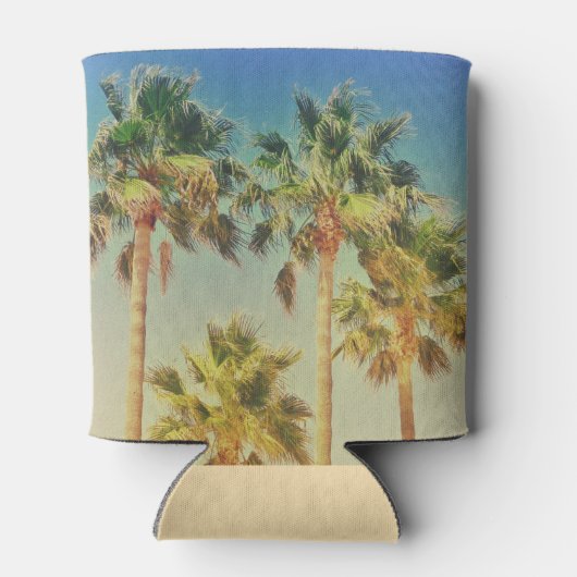 Tropische  palmfoto blikjeskoeler (Achterkant)