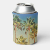 Tropische  palmfoto blikjeskoeler (Blikje Achterkant)