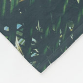 TROPISCHE PALMLIEZEN FLEECE DEKEN (Hoek)