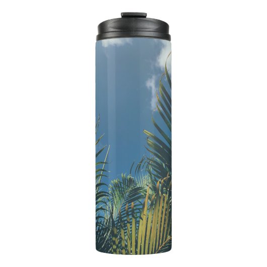 TROPISCHE PALMLIEZEN THERMOSBEKER (Voorkant)
