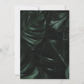 Tropische palms Neon | Foto van bijbehorend Afstud Aankondiging (Achterkant)