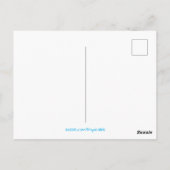 Tropische palms San Blas Panama Sandy Beach Island Briefkaart (Achterkant)