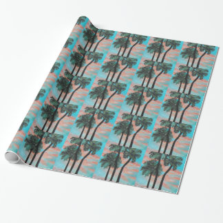 TROPISCHE PALMS SUNSET Wrapppapier Cadeaupapier