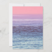 Tropische palmstrijklampjes stralen kaart (Achterkant)