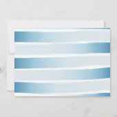 Tropische palmvakantie met ambachtelijke makelij kaart (Achterkant)