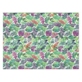 Tropische palmvellen over print tafelkleed (Voorkant (Horizontaal))