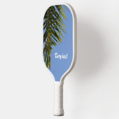 Tropische palmvloeren, Sky Blue  Pickleball Paddle (Links)