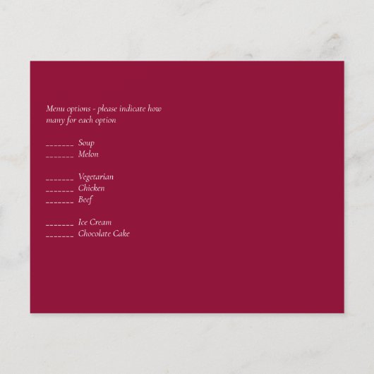 Tropische Pampas Grass Navy Berry Wedding (Achterkant)