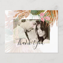 Tropische Pampas Grass Terracotta Wedding