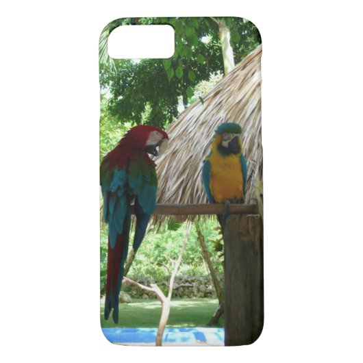 tropische papegaai Case-Mate iPhone case (Achterkant)