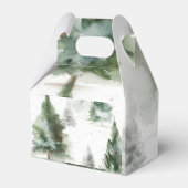 Tropische papegaai geschenkdoos bedankdoosjes (Achterkant)