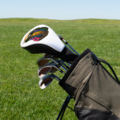 Tropische papegaai golfheadcover (Insitu)
