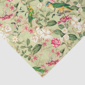 Tropische papegaai Oerwoud - Green Tissue Paper Tissuepapier (Detail)