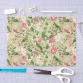 Tropische papegaai Oerwoud - Green Tissue Paper Tissuepapier (Craft)