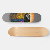 Tropische papegaai persoonlijk skateboard (Horizontaal)