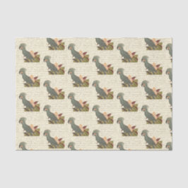  tropische papegaai tissuepapier