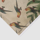 tropische papegaai tissuepapier (Detail)