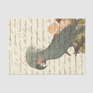  tropische papegaai tissuepapier