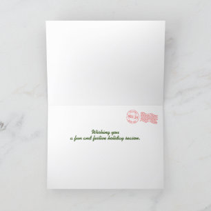 Tropische papegaaien Kerst Kaart