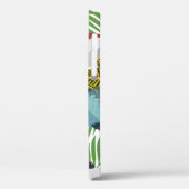 Tropische papegaaien,  naadloos patroon. Case-Mate iPhone case (Achterkant / Links)