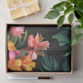 Tropische papegaaien tissuepapier (Geschenk)