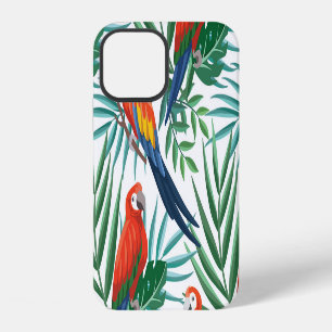 Tropische Papegaaien: Weelderige Palm Naadloos iPhone 12 Hoesje