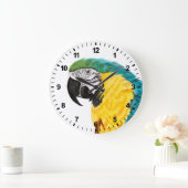 Tropische papegaaivogel grote klok (Huis)