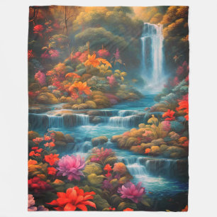 Tropische Paradijs Herfsten Fleece Deken