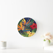 Tropische paradijse Hawaiiaanse wandklokken (Huis)