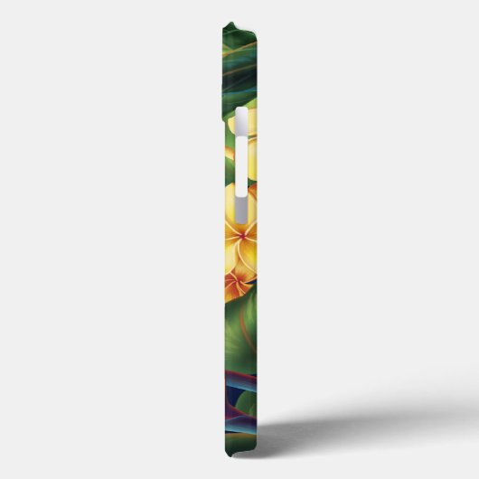 Tropische paradijse Hawaiian iPad case (Achterkant / Links)