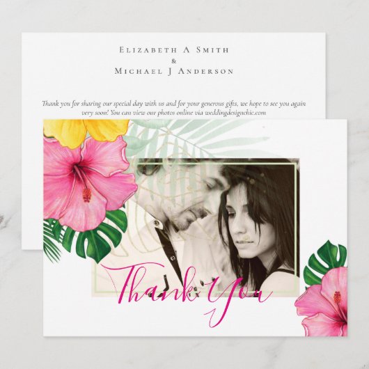 Tropische paradijse strandwiekflesjes (Voorkant / Achterkant)