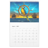 TROPISCHE PARADIJSEILANDEN KALENDER (Mar 2027)