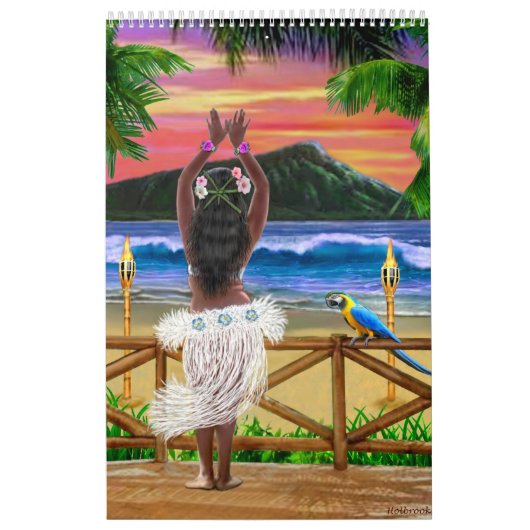 TROPISCHE PARADIJSEILANDEN KALENDER (Hoes)
