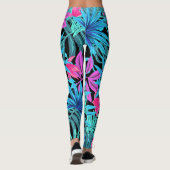 tropische paradijselijke leggings (Achterkant)
