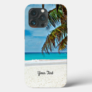 Tropische paradijselijke sjabloon, aanpasbaar, Case-Mate iPhone case