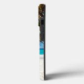 Tropische paradijselijke sjabloon, aanpasbaar, Case-Mate iPhone case (Achterkant / Links)