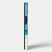 Tropische paradijselijke sjabloon, aanpasbaar Case-Mate iPhone case (Achterkant / Rechts)