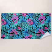 tropische paradijshanddoek strandlaken (Voorkant)