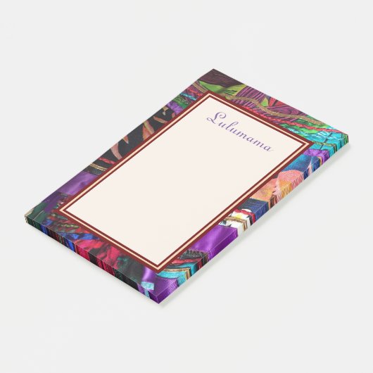 TROPISCHE PARADISE BOHEMIAN SKIRTS afbeelding Post-it® Notes (Schuin)