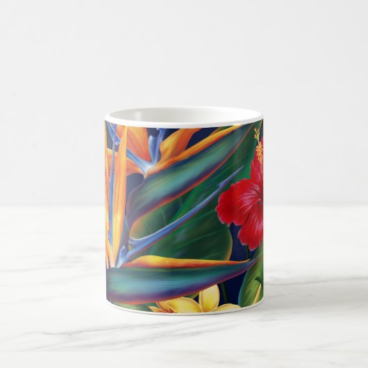 Tropische paradise Hibiscus Mok (Center)