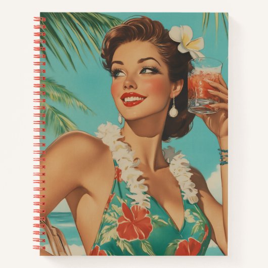 Tropische  Paradise Vibes Notitieboek (Voorkant)