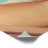 Tropische  Paradise Vibes Poster (Hoek)