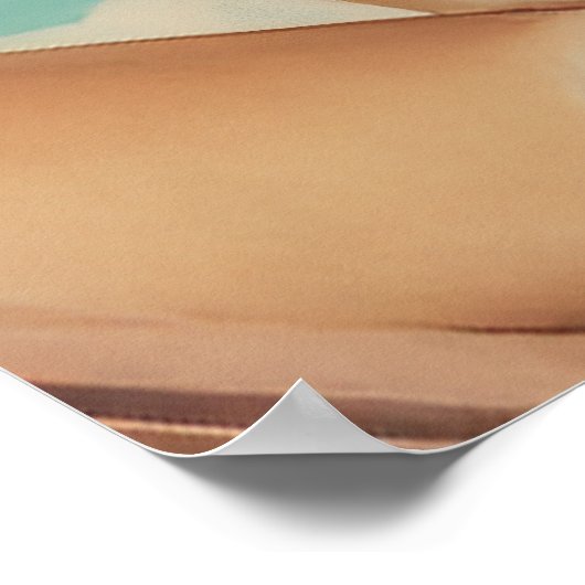 Tropische  Paradise Vibes Poster (Hoek)