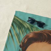 Tropische  Paradise Vibes Strandlaken (In situ)